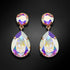Auskarai "Kristalo Lašas IV (Aurore Boreale)" su Swarovski™ kristalais